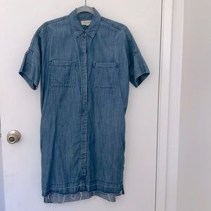 Madewell Denim ShirtDress Size small